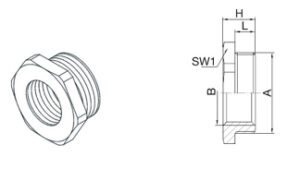 REDU M20 - M12 sw – Bild 2